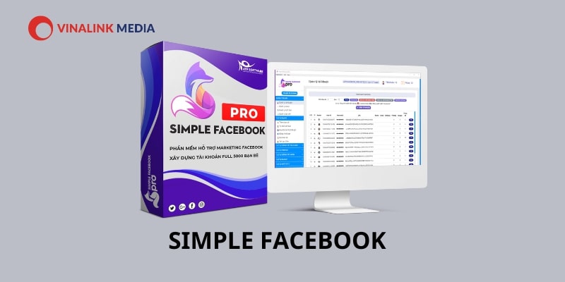 ứng dụng quảng cáo trên facebook - Simple Facebook